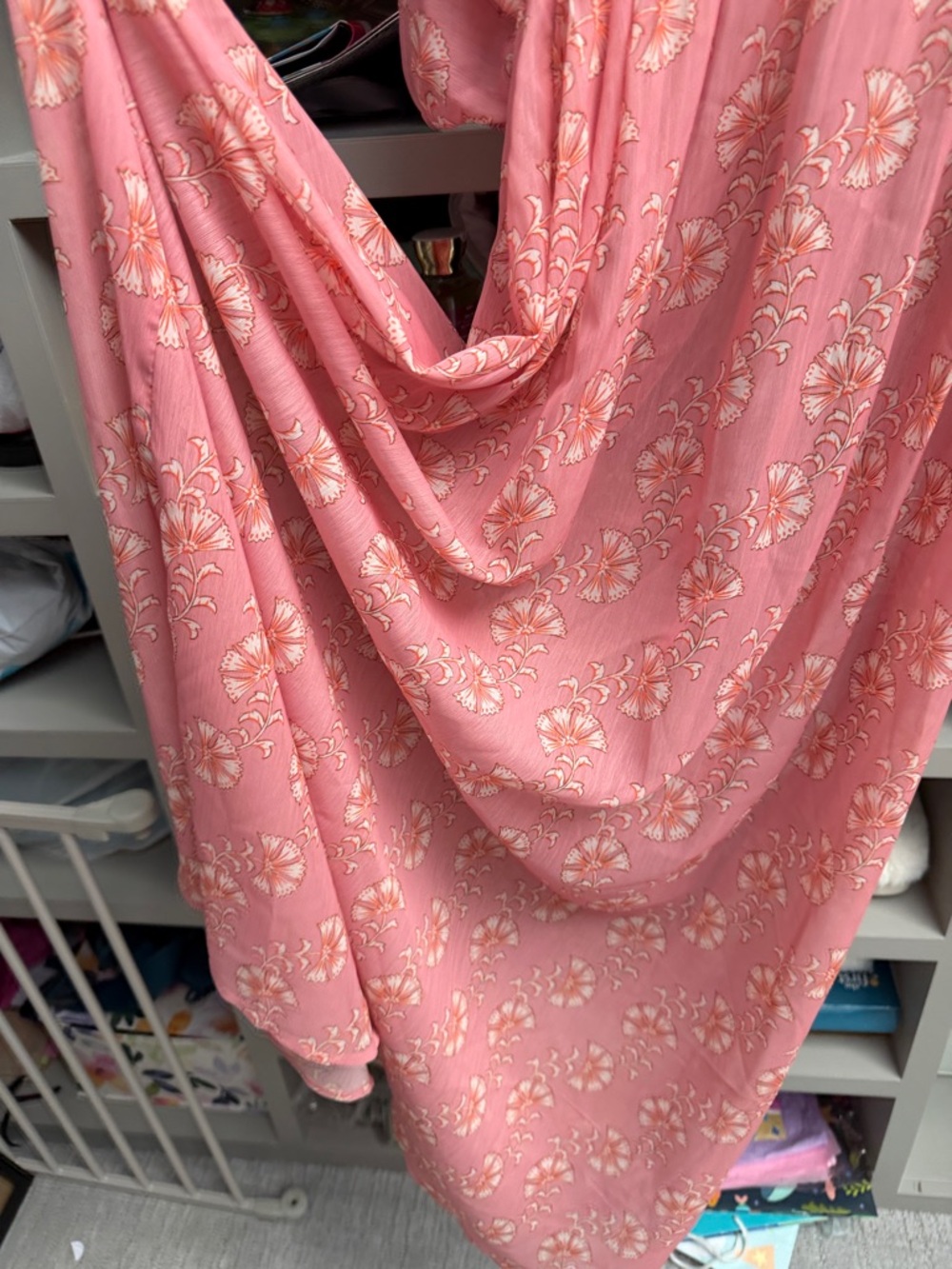 Hermoza Pink Floral Maxi Dress - Picture 3 of 5
